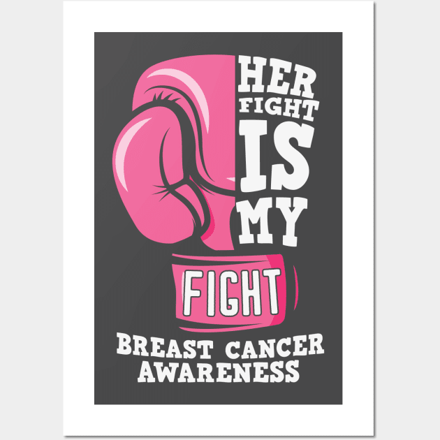 Fight Breast Cancer Wall Art by crazytz